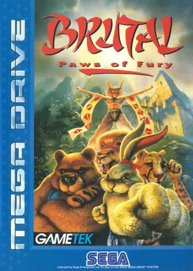 Brutal - Paws of Fury (Europe) (En,Fr,De) box cover front